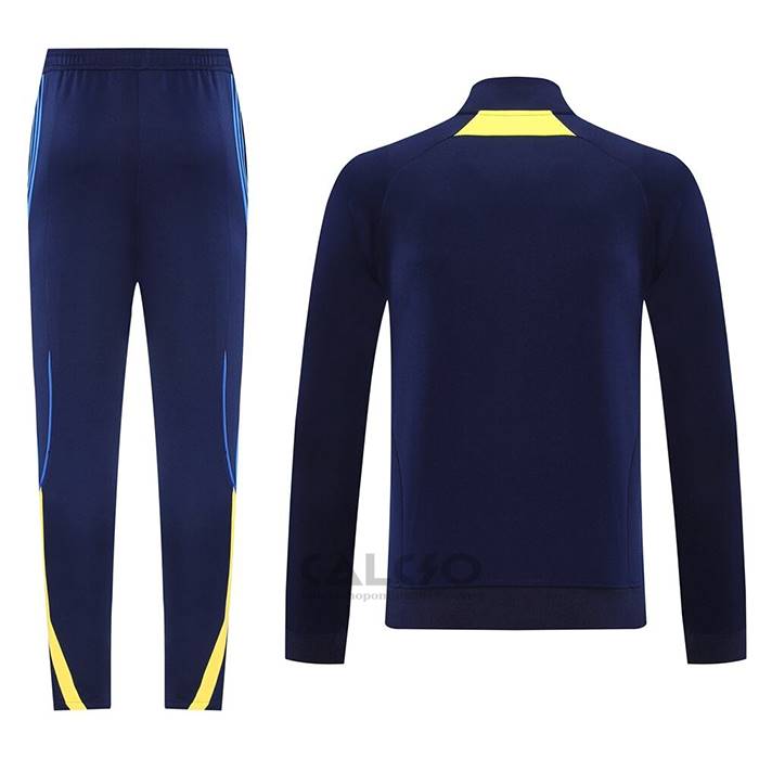 Tuta da Track di Giacca Boca Juniors 2025-2026 Blu